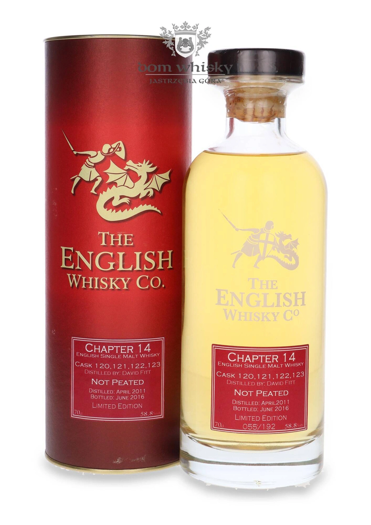 The English Whisky Co Chapter 14, Not Peated St. George’s Distillery
