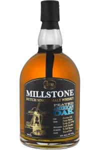 Millstone Dutch Single Malt Whisky Peated American Oak