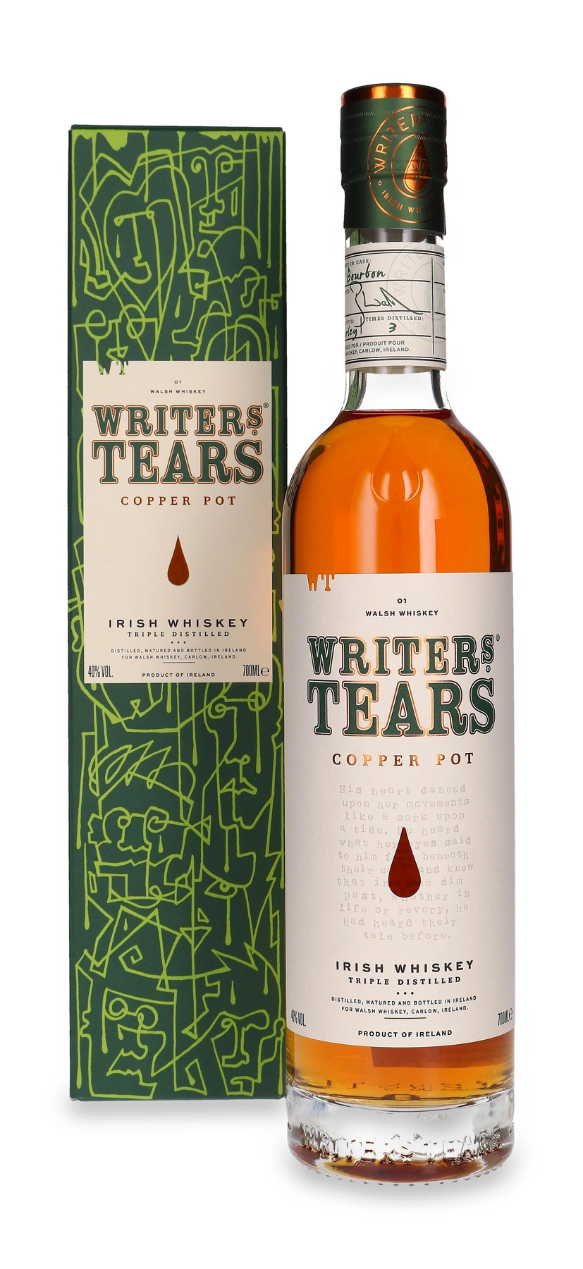 Walsh Whiskey Distillery Writers Tears