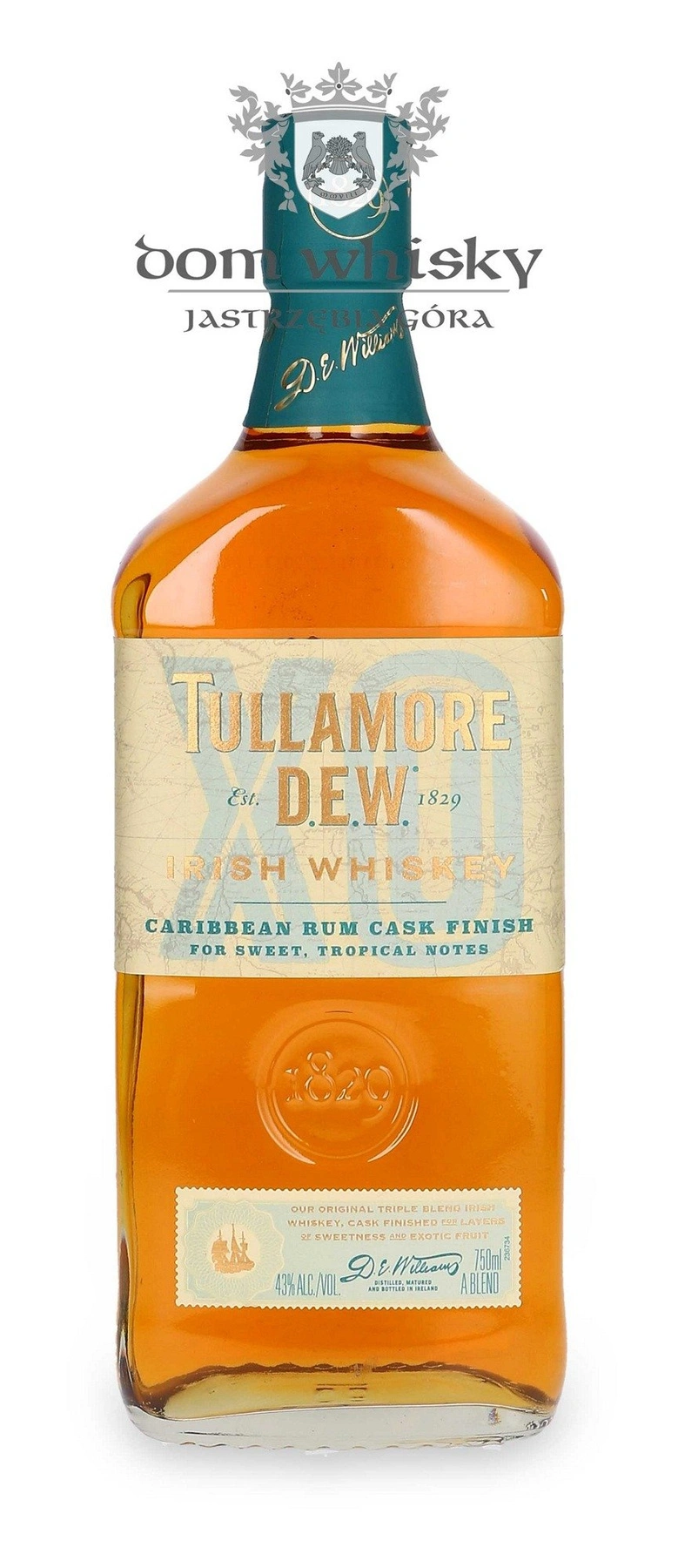 William Grant & Sons Tullamore Dew Xo Caribbean Rum Cask Finish