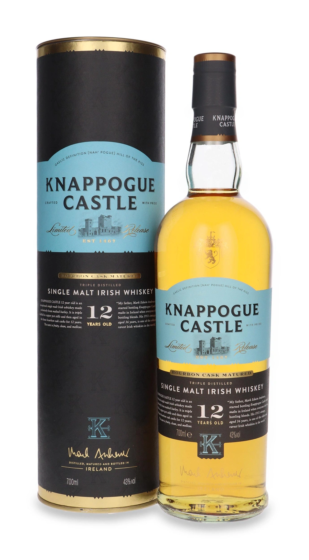 Castle Brands Inc 12 YO Knappogue Castle Bourbon Cask