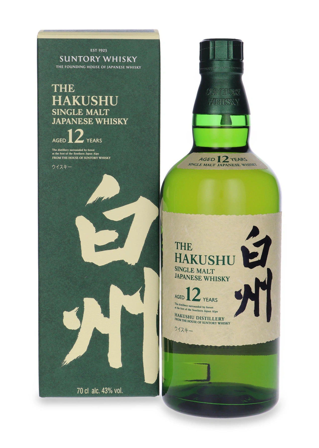 Hakushu Distillery 12 YO Malt Suntory