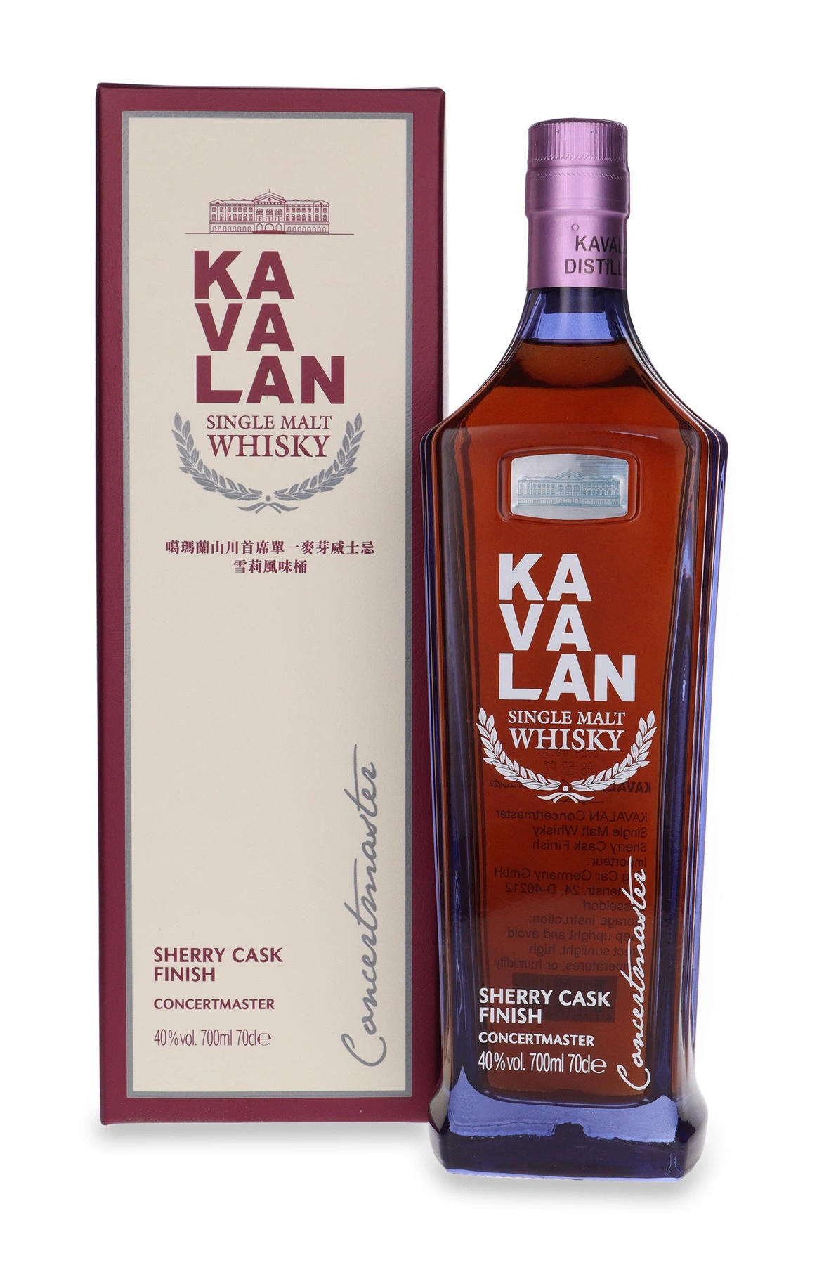 Kavalan Concertmaster Sherry Cask Finish