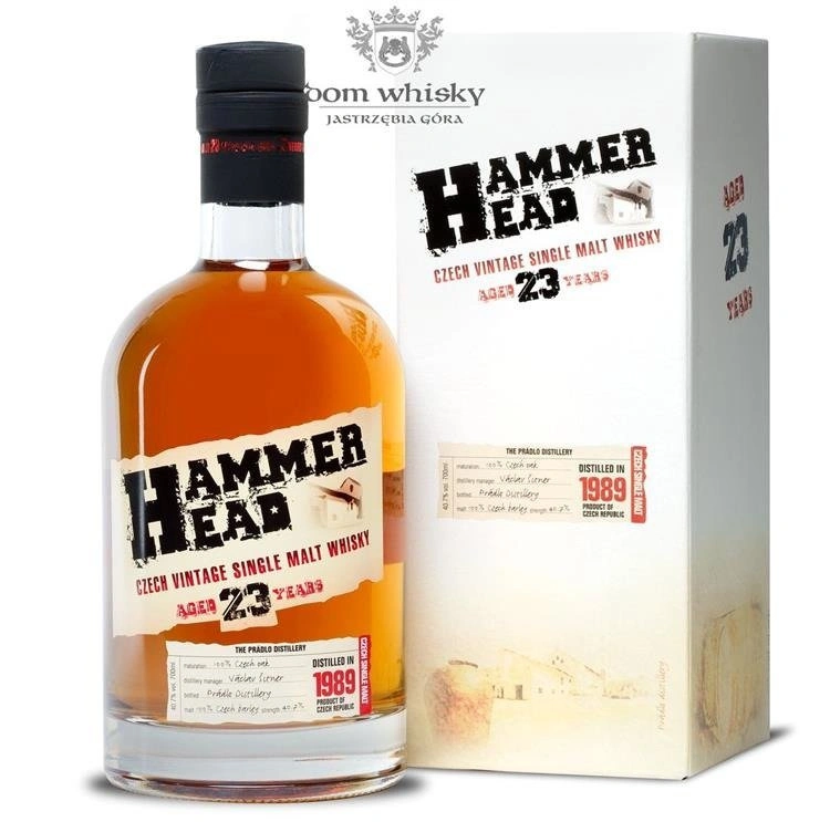 Prádlo Distillery 23 YO Hammer Head Single Malt 1989 (Czech Republic)
