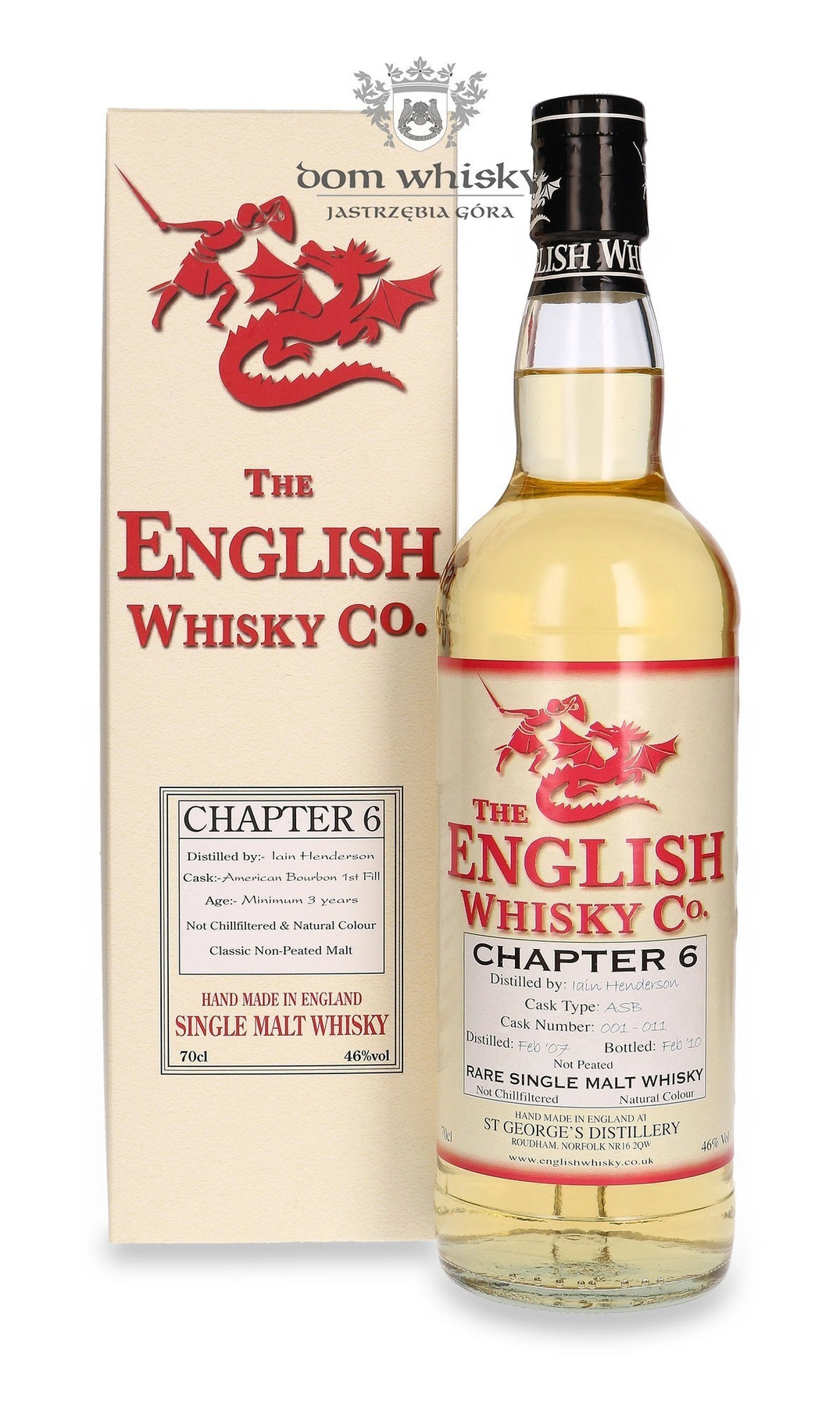 The English Whisky Co St. George’s Distillery Chapter 6, Not Peated