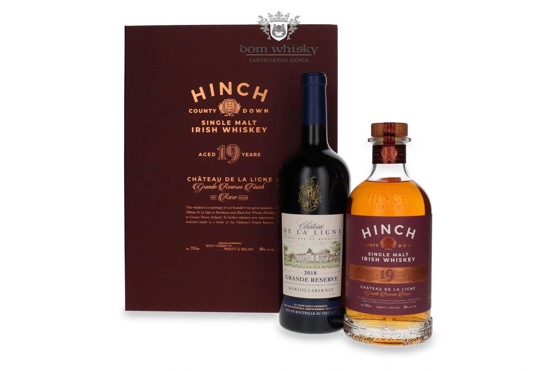 Hinch 19 YO Single Malt, Château De La Ligne Grande Reserve Finish
