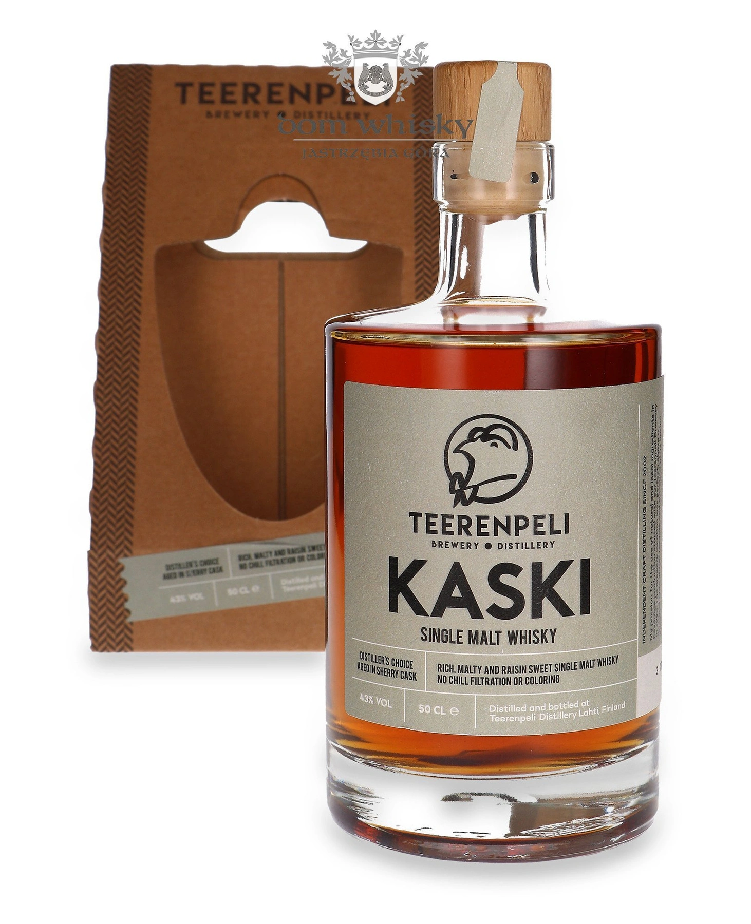 Teerenpeli Distillery Distiller’s Choice Kaski 100% Sherry Cask