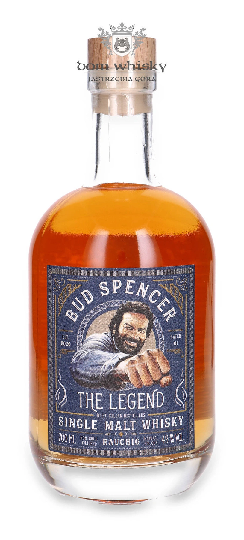Bud Spencer The Legend “Rauchig” Single Malt Whisky, Batch 01