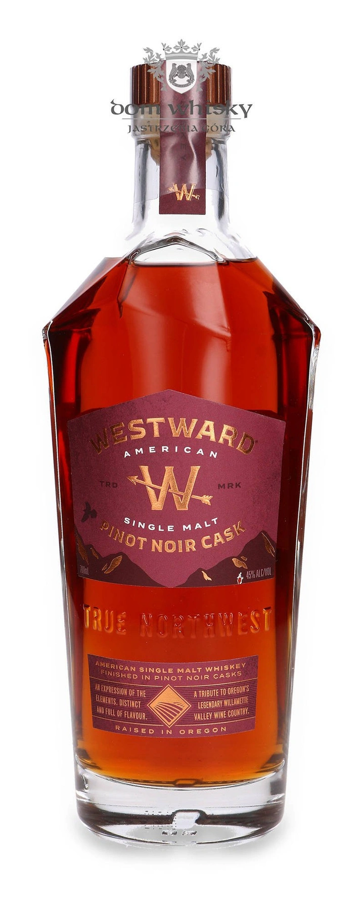 House Spirits Distillery Westward American Single Malt Pinot Noir Cask