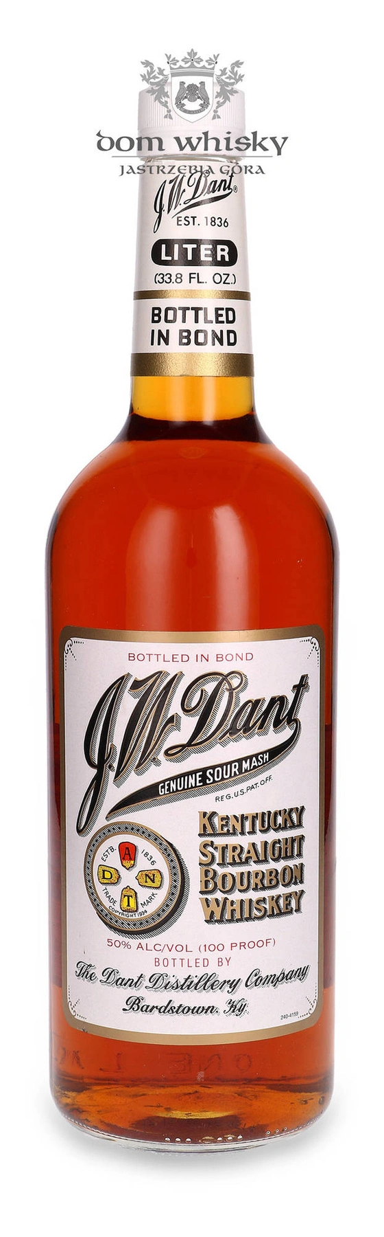 Heaven Hill Distillers J.w. Dant Bottled In Bond Kentucky Bourbon