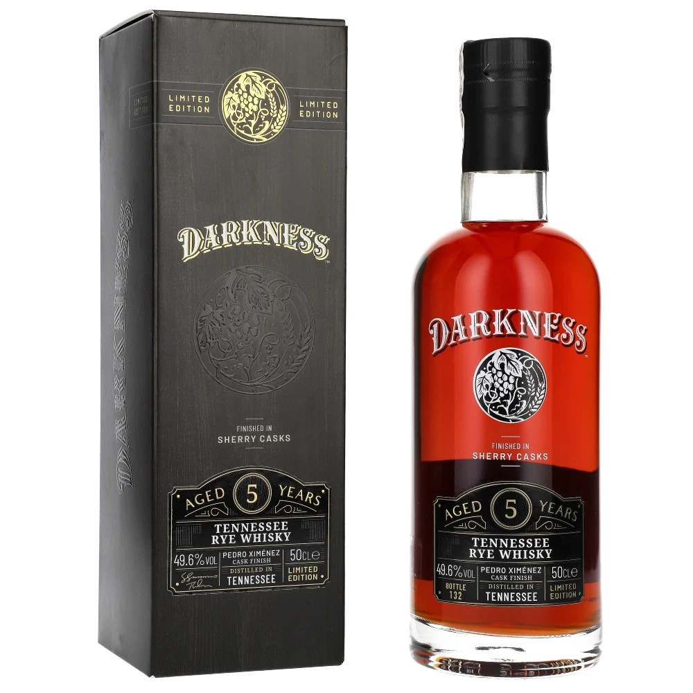 Darkness 5 YO Tennessee Rye Whisky, PX Cask Finish