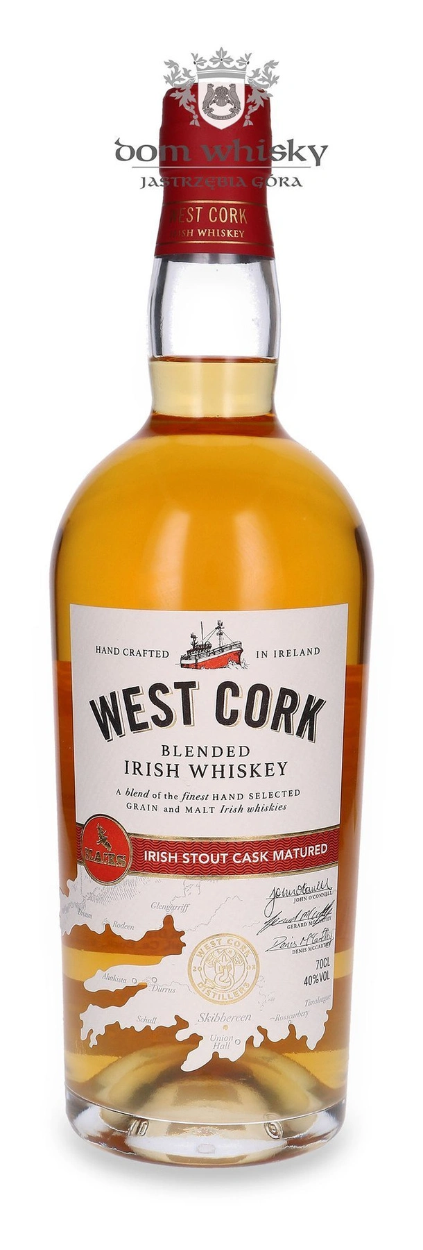 West Cork Distillers Irish Stout Cask Matured Irish Blended