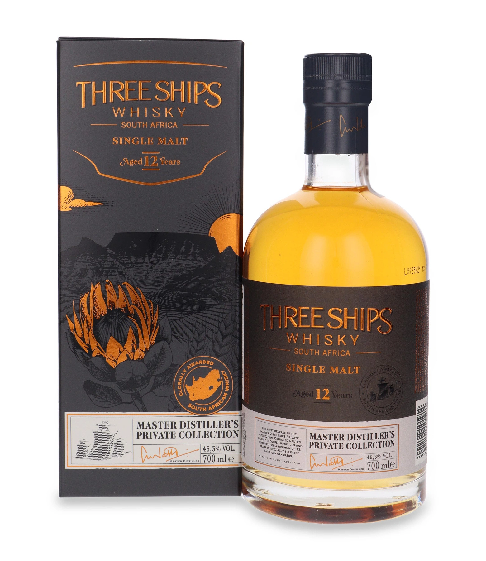 James Sedgwick Distillery 12 YO Three Ships Master Distiller's