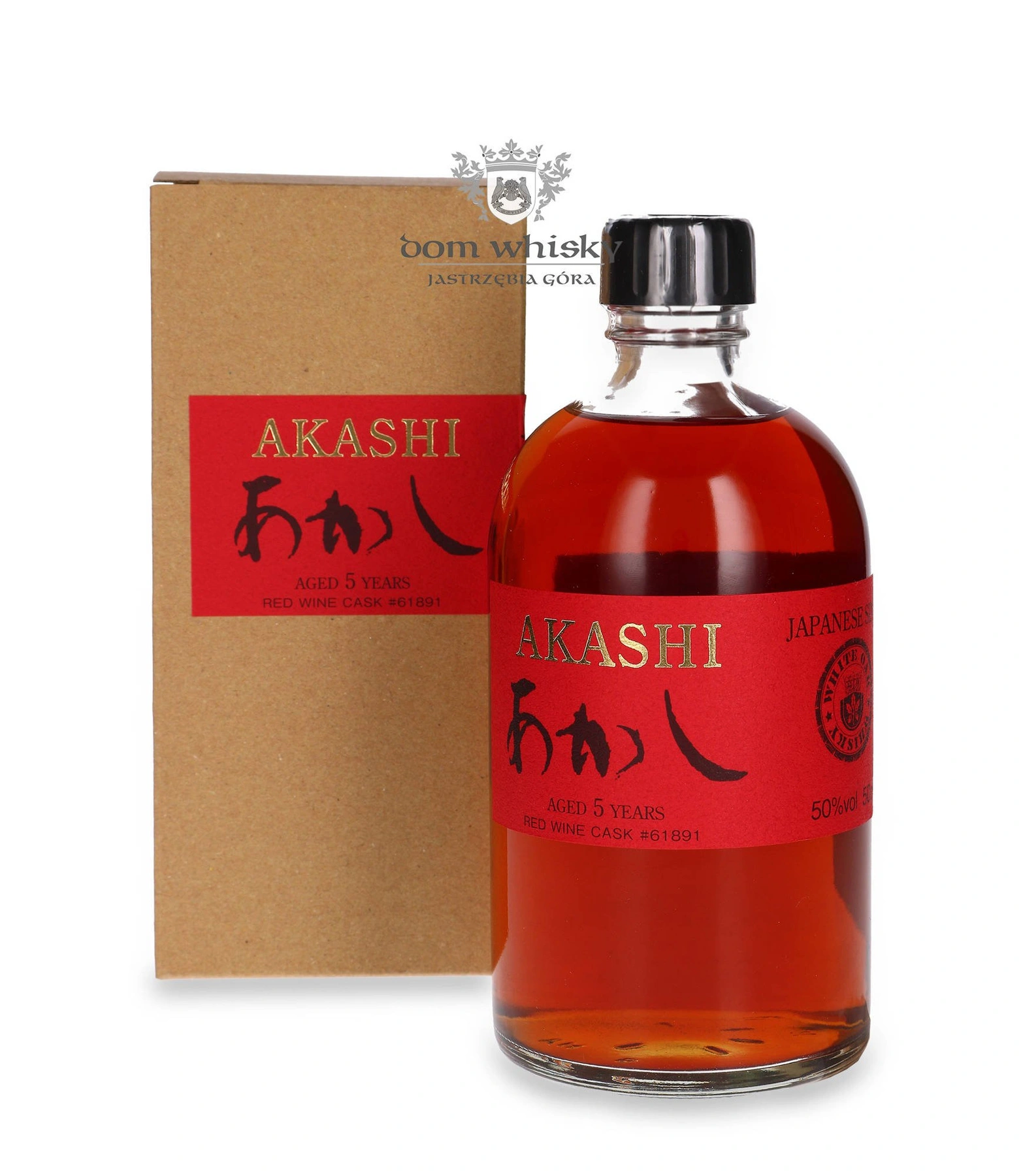 Eigashima Shuzo (white Oak Distillery) 5 YO Akashi Red Wine Cask