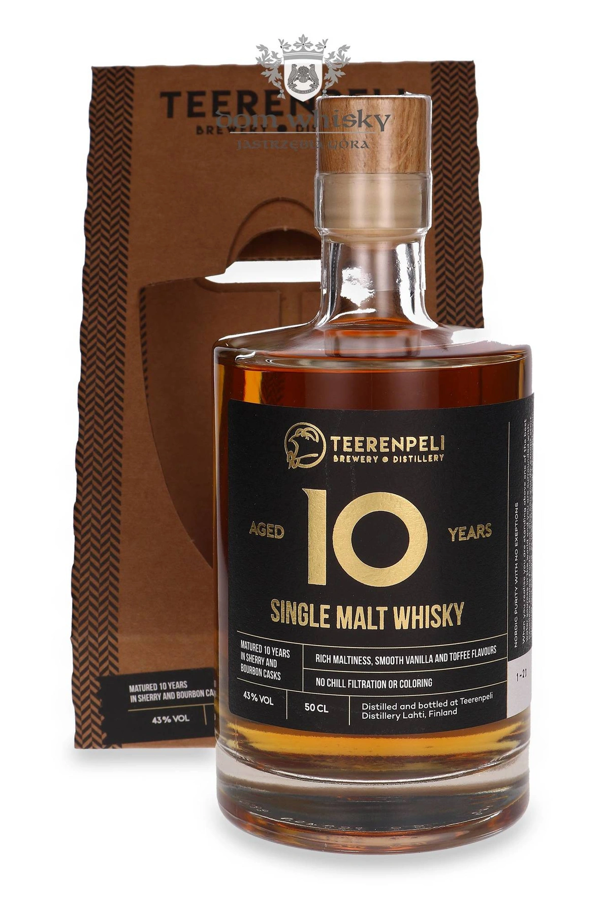 Teerenpeli Distillery 10 YO Matured In Sherry And Bourbon Casks