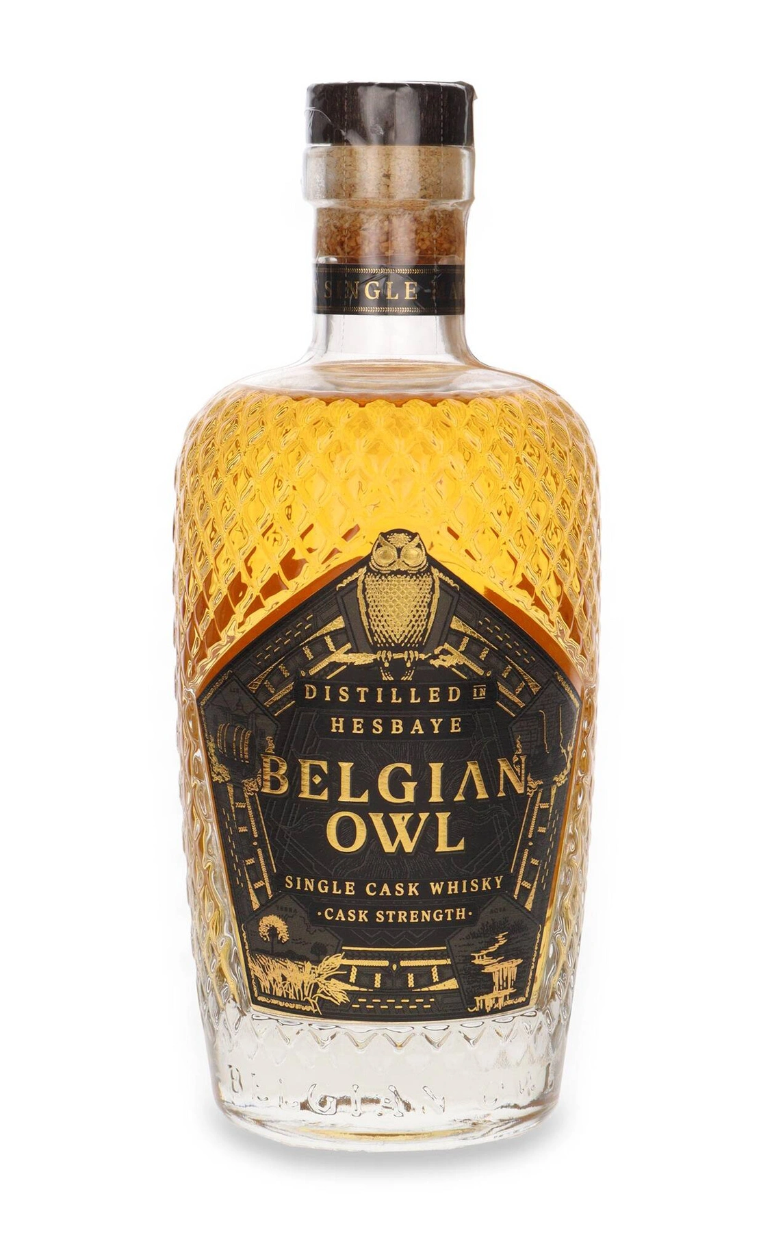Belgian Owl 45 Months Cask Strength Black Label (Belgium)