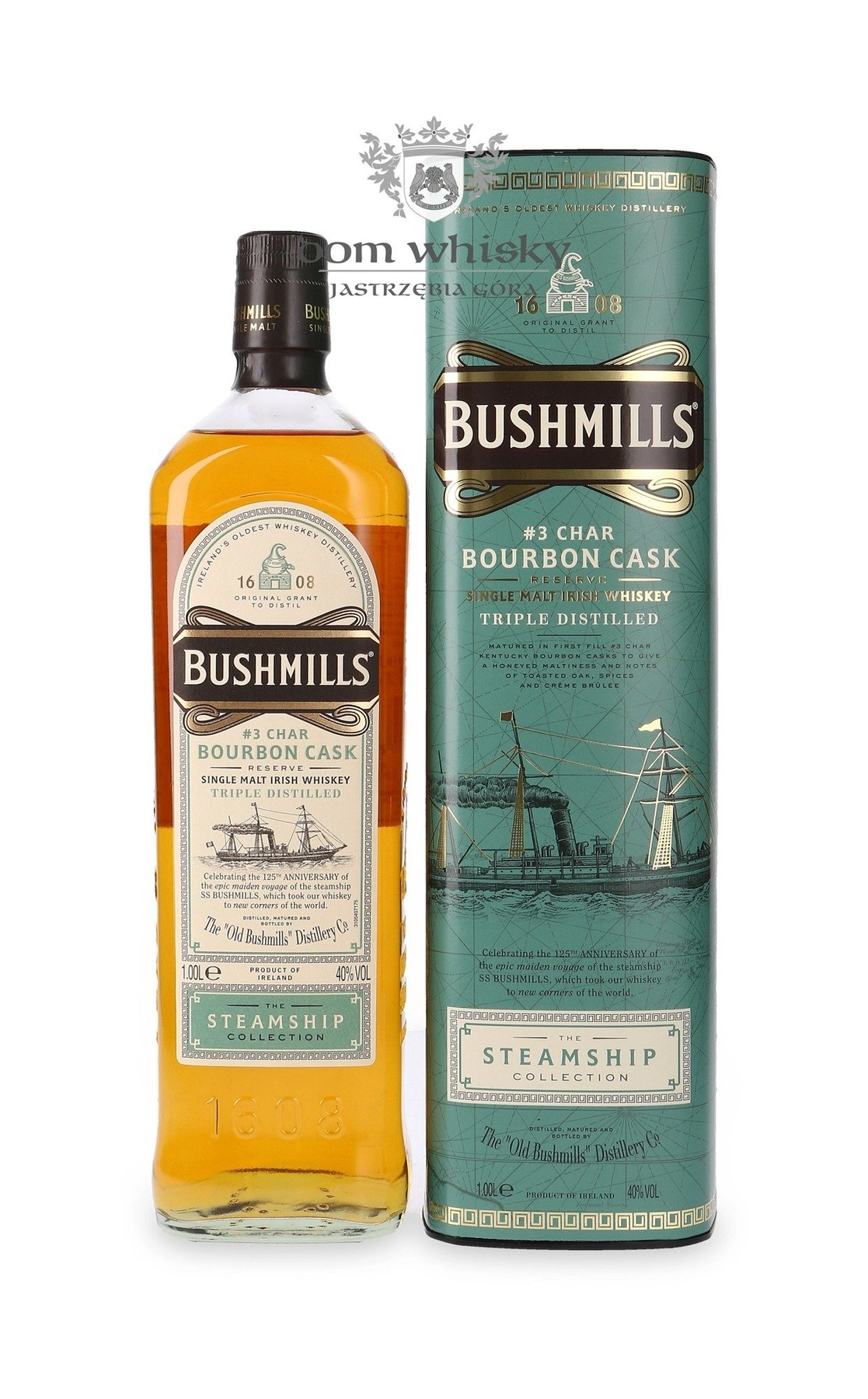 Bushmills # 3 Char Bourbon Cask Reserve, The Steamship Collection