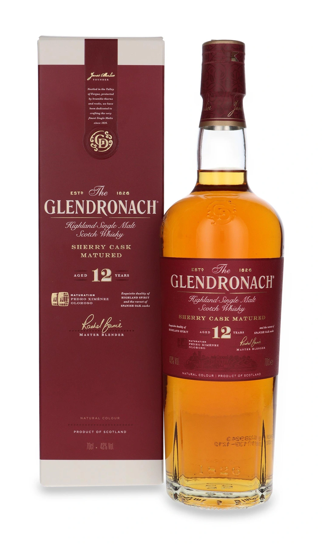 Glendronach 12 YO Sherry Cask Matured