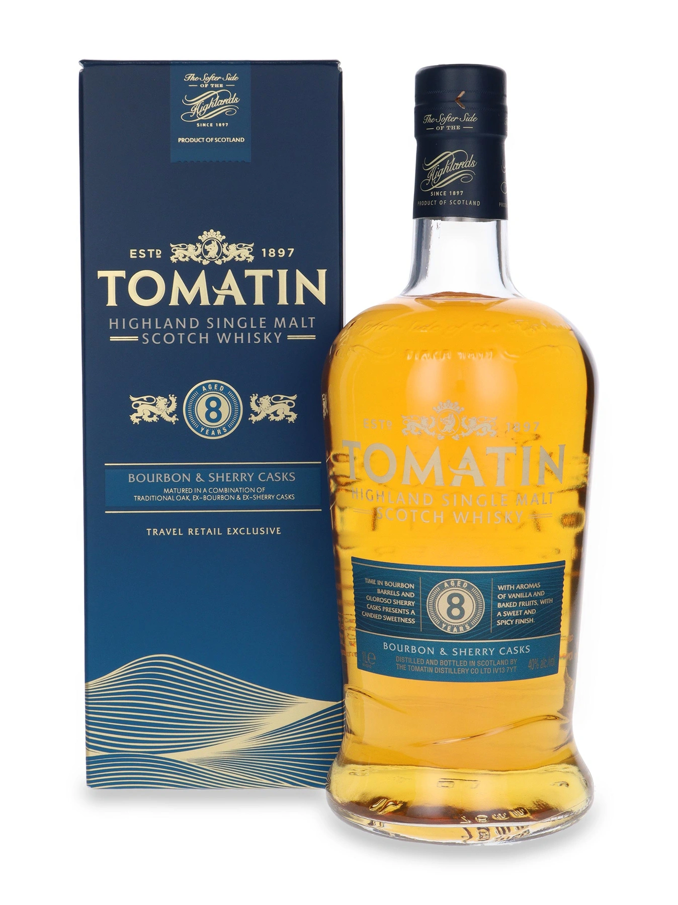 Tomatin 8 YO Bourbon & Sherry Casks