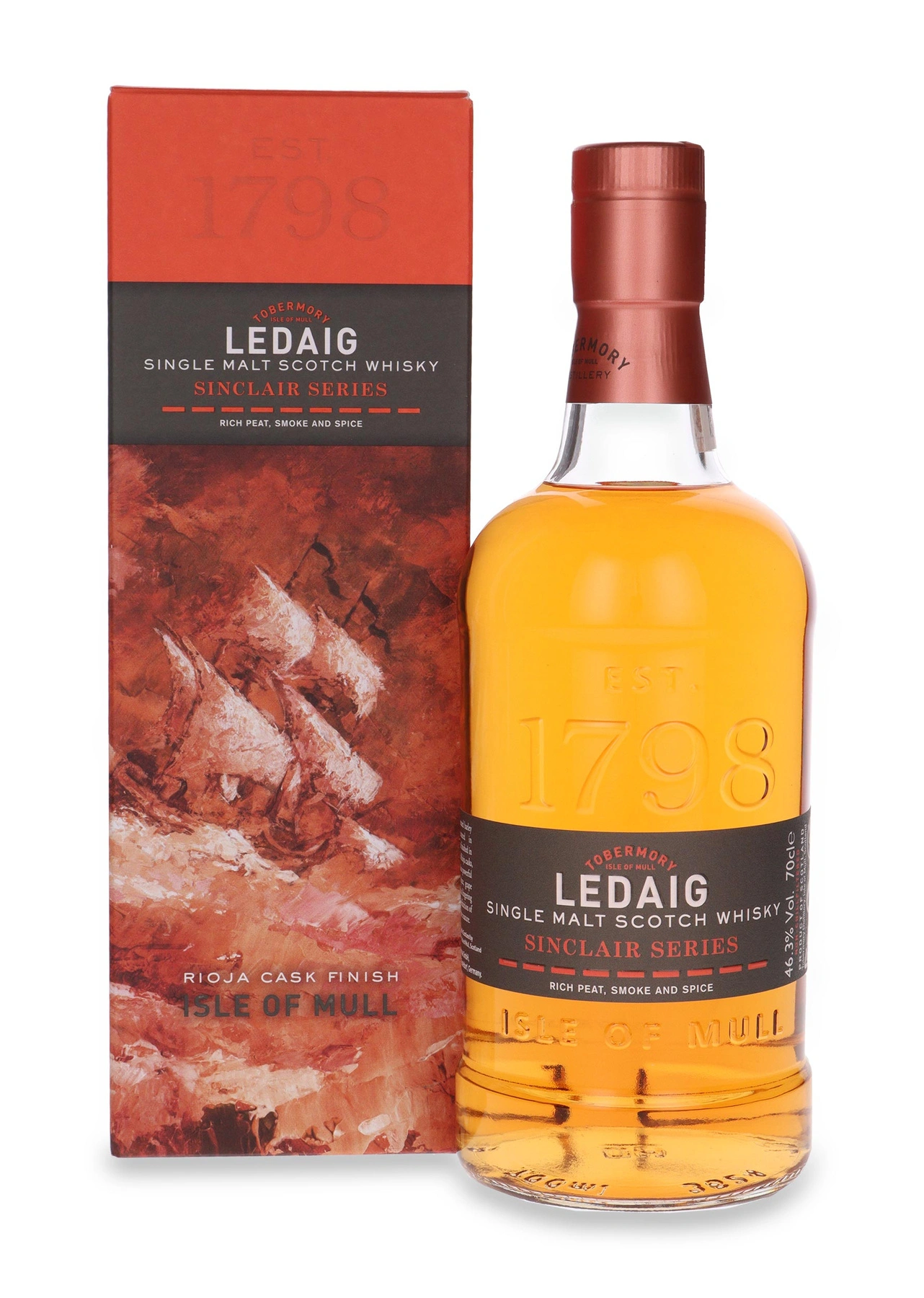 Ledaig Rioja Cask Finish Sinclair Series