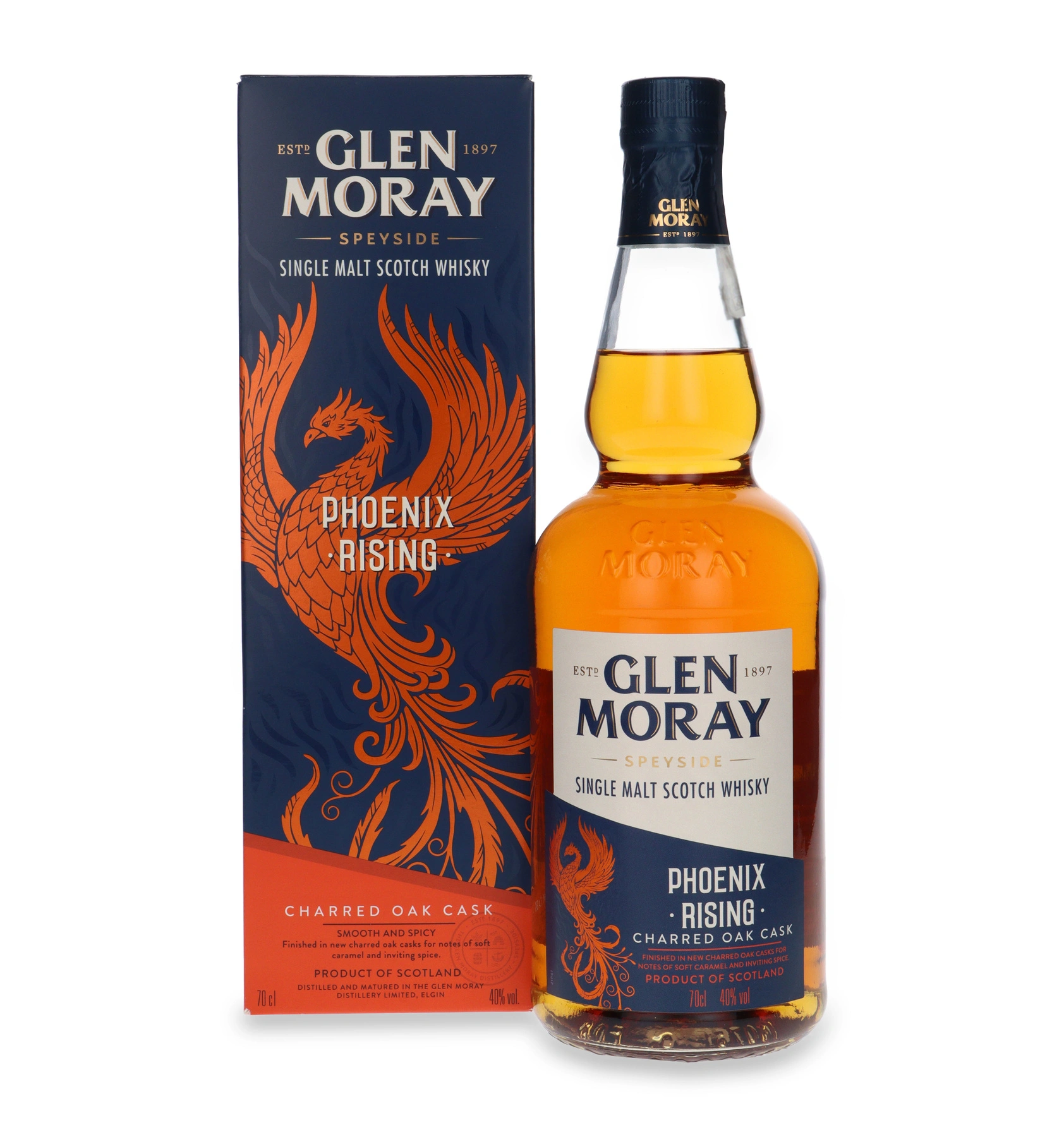 Glen Moray Phoenix Rising Charred Oak Cask