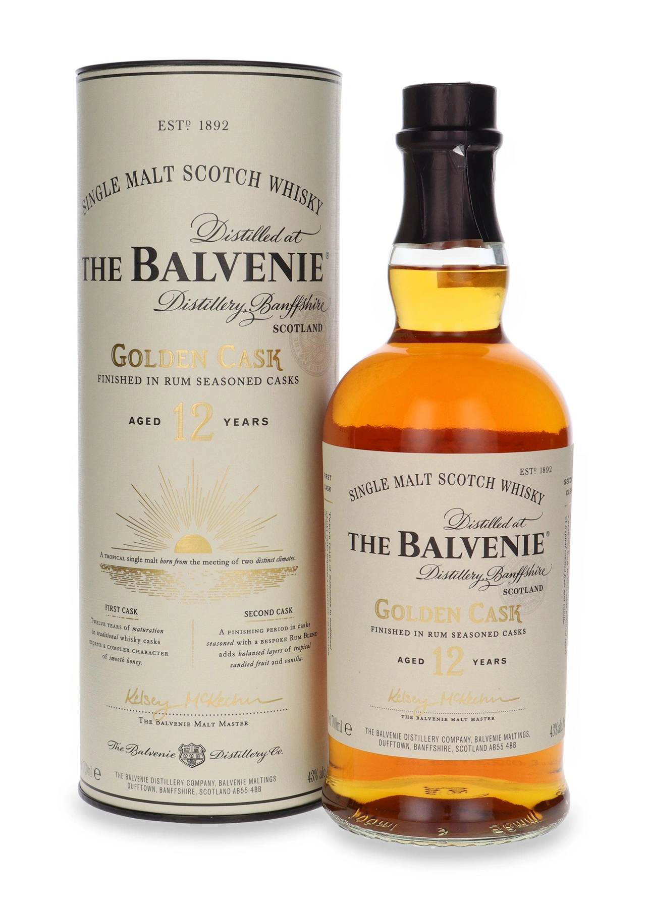 Balvenie 12 YO Golden Cask Rum Finished