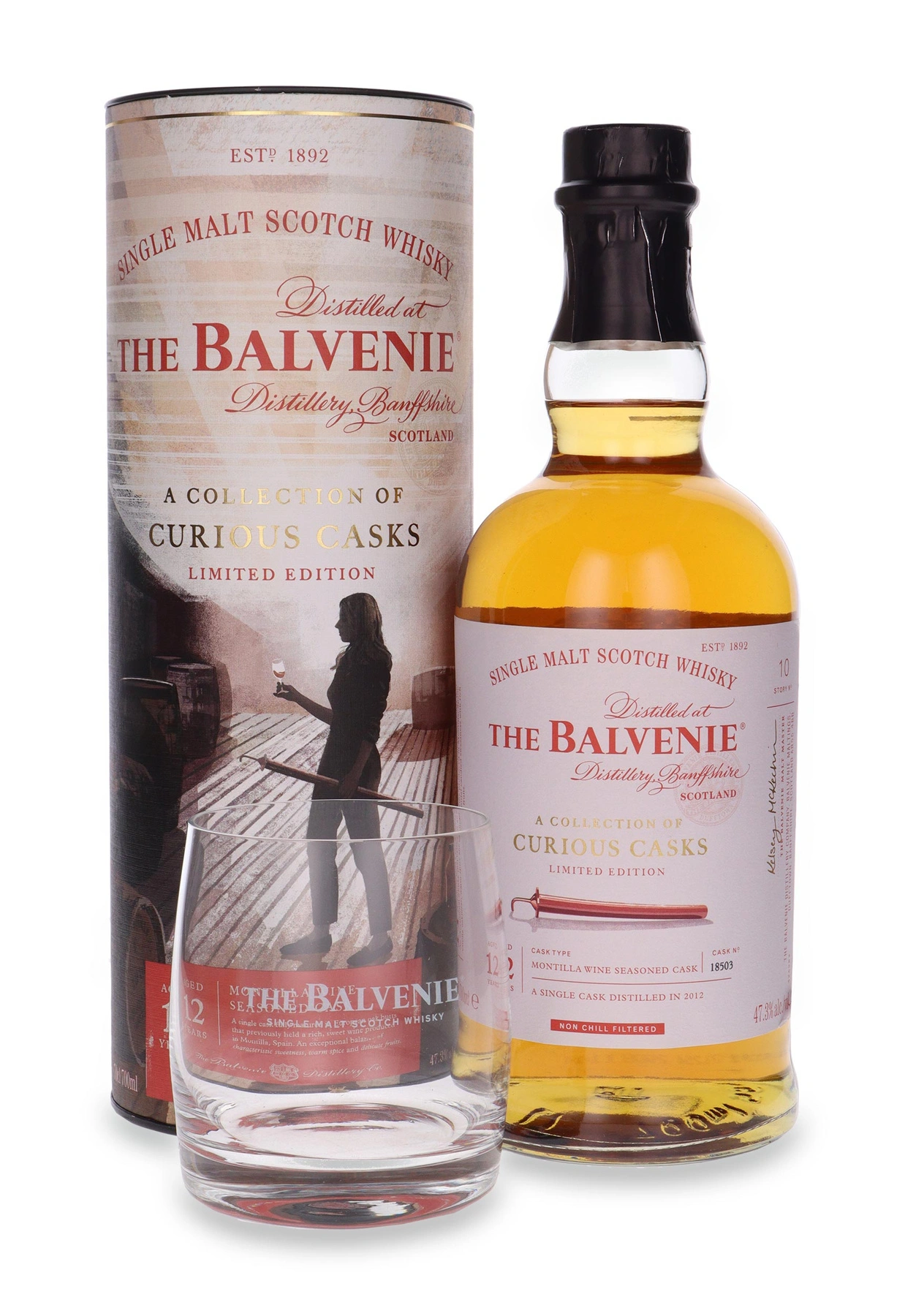 Balvenie 12 YO Collection Of Curious Casks Montilla Cask Limited Edition