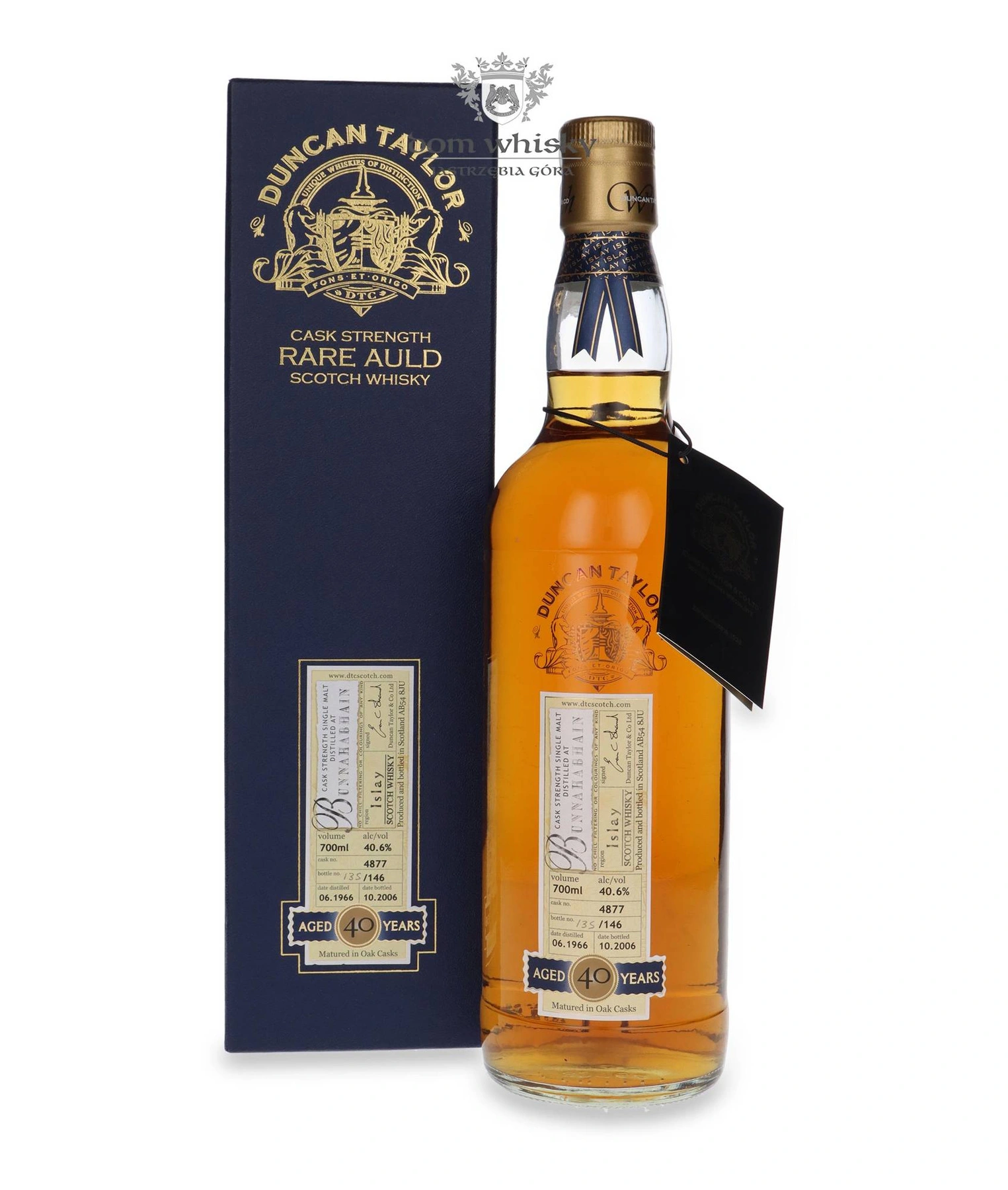 Duncan Taylor 40 YO Bunnahabhain (D.1966, B.2006) Rare Auld Duncan Taylor