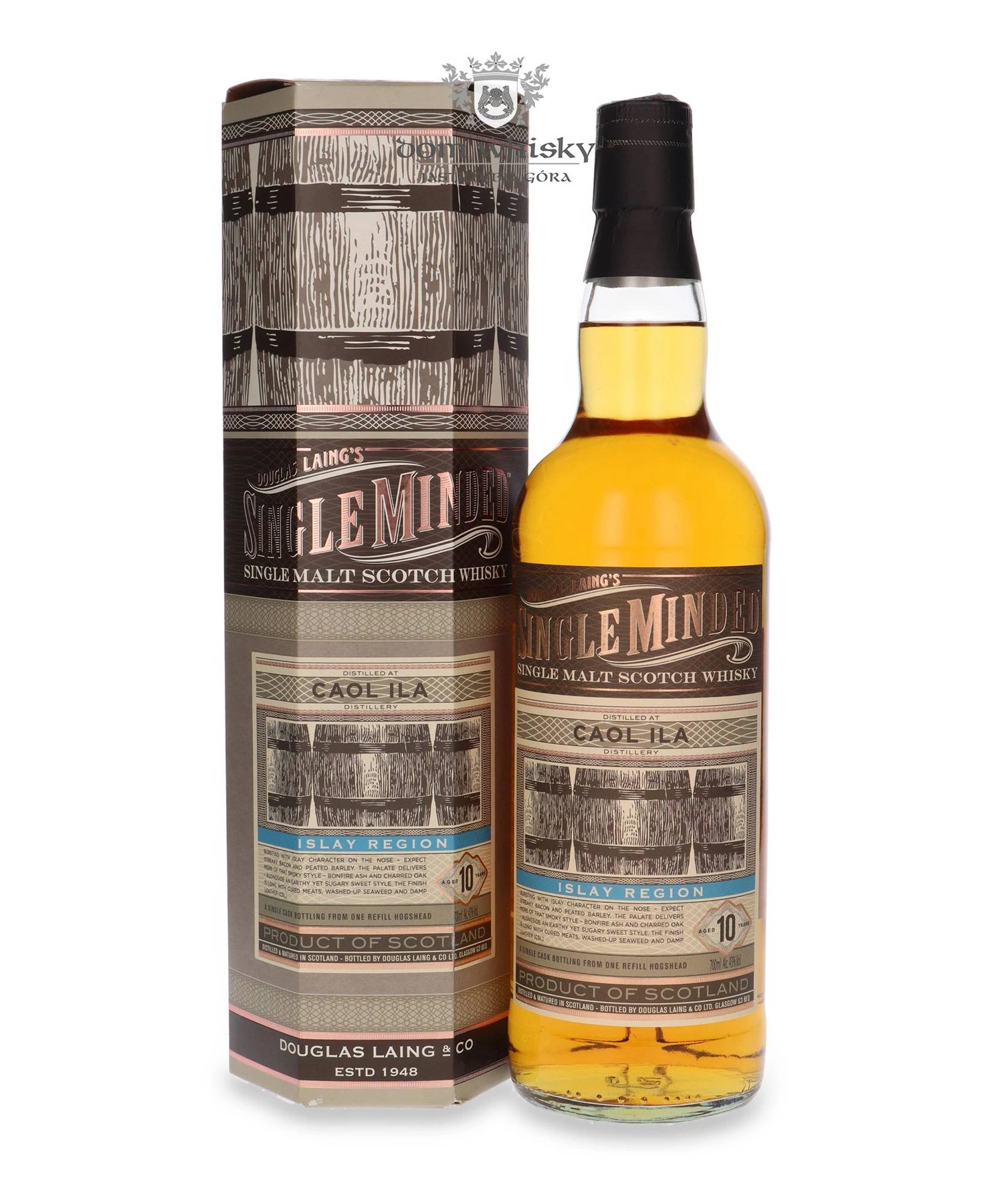 Douglas Laing & Co. 10 YO Caol Ila , Douglas Laing’s Single Minded