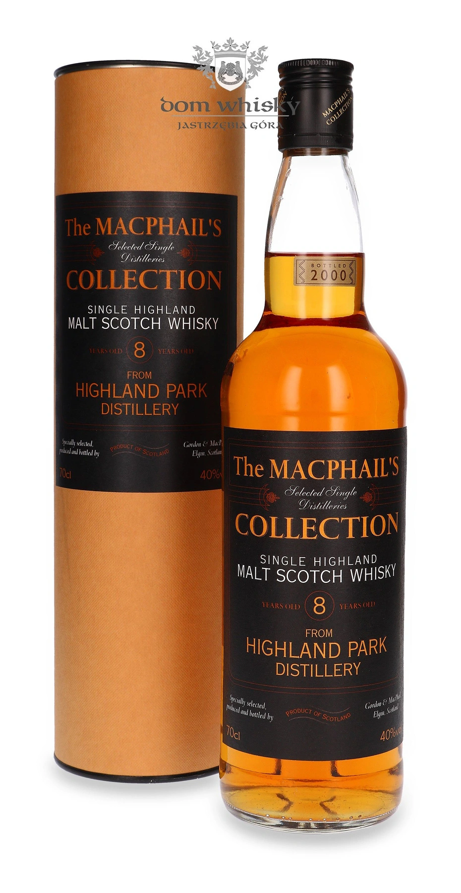 Highland Park 8 YO (Bottled 2000) The Macphail’s Collection