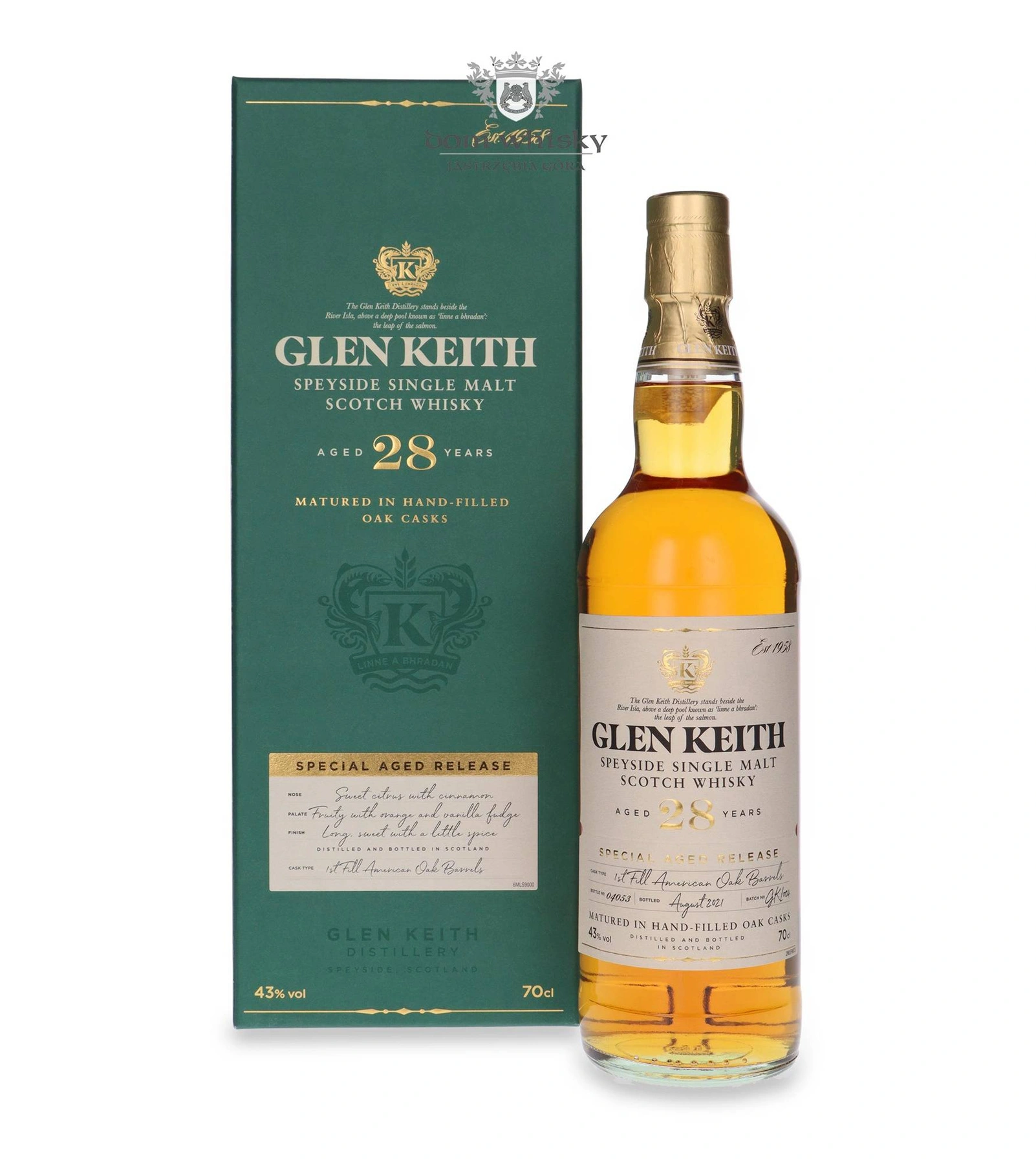 Glen Keith 28 YO Special Aged Release