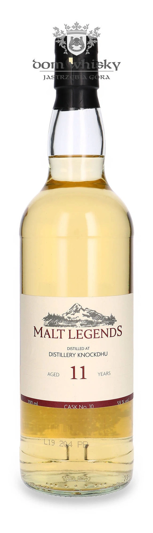 Knockdhu 11 YO (D.2008, B.2011) Malt Legends Cask # 10