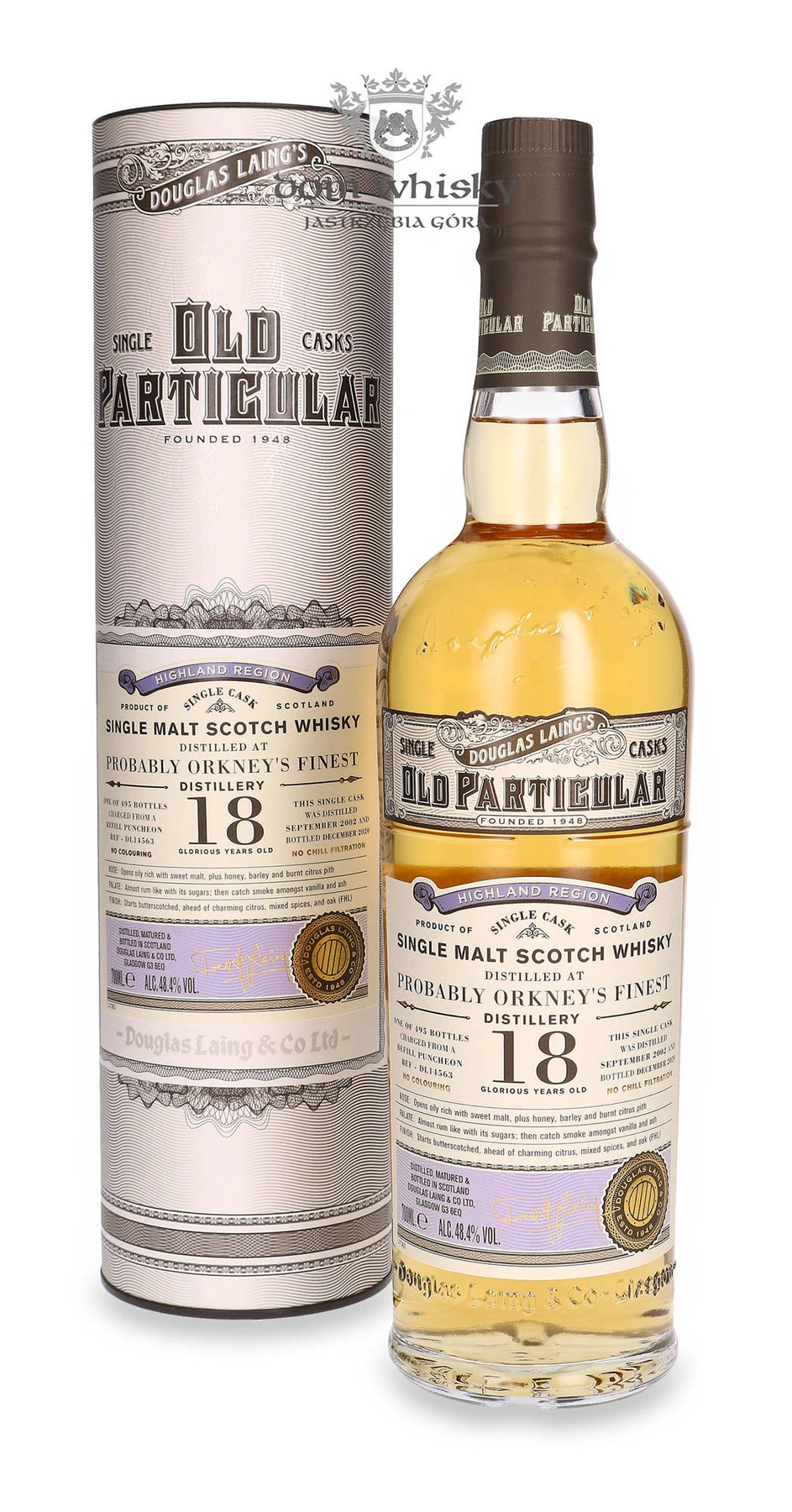 Douglas Laing 18 YO Probably Orkney’s Finest (D.2002 B.2020) Douglas Laing’s Old Particular