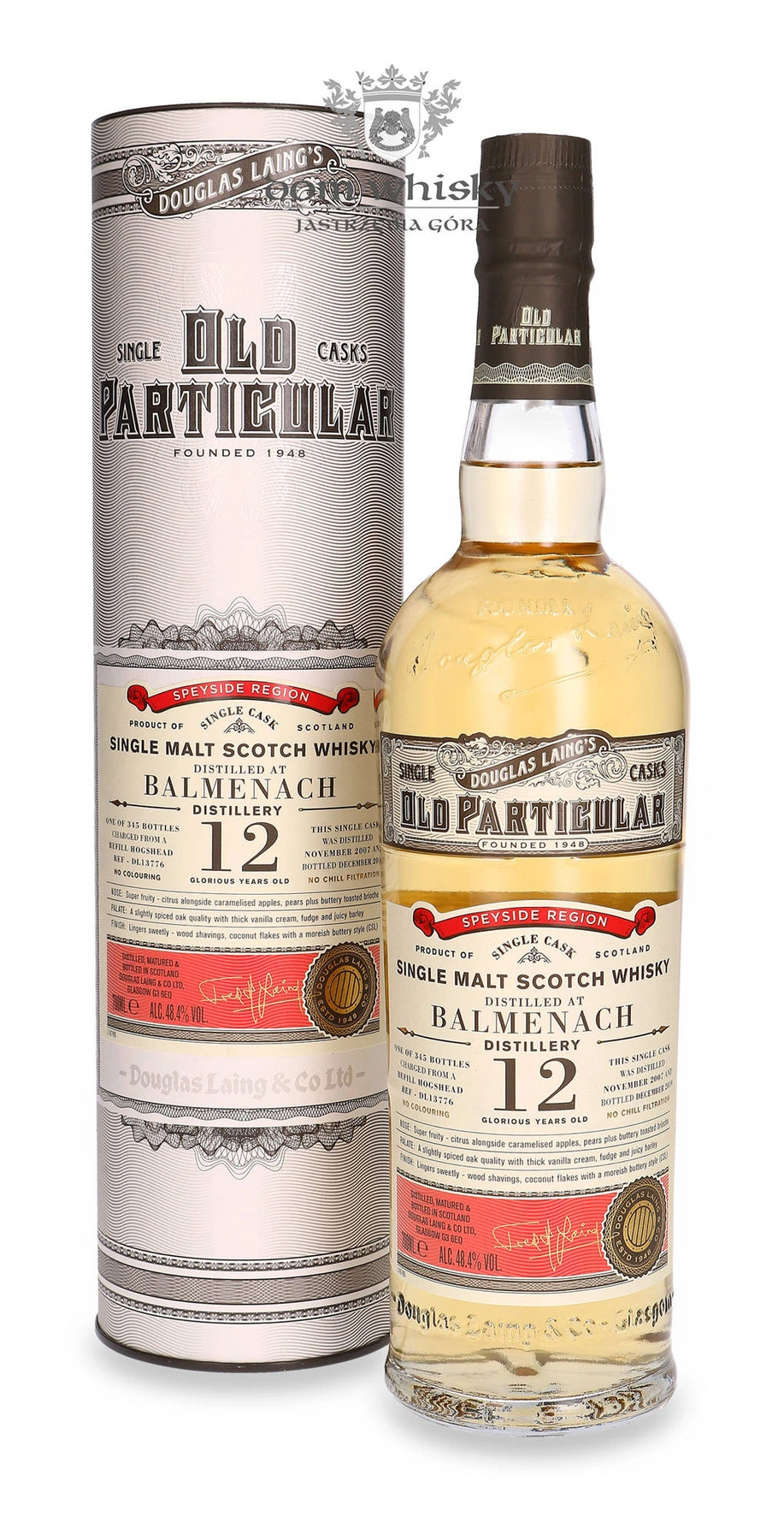 Douglas Laing 12 YO Balmenach (D.2007, B.2019) Douglas Laing’s Old Particular