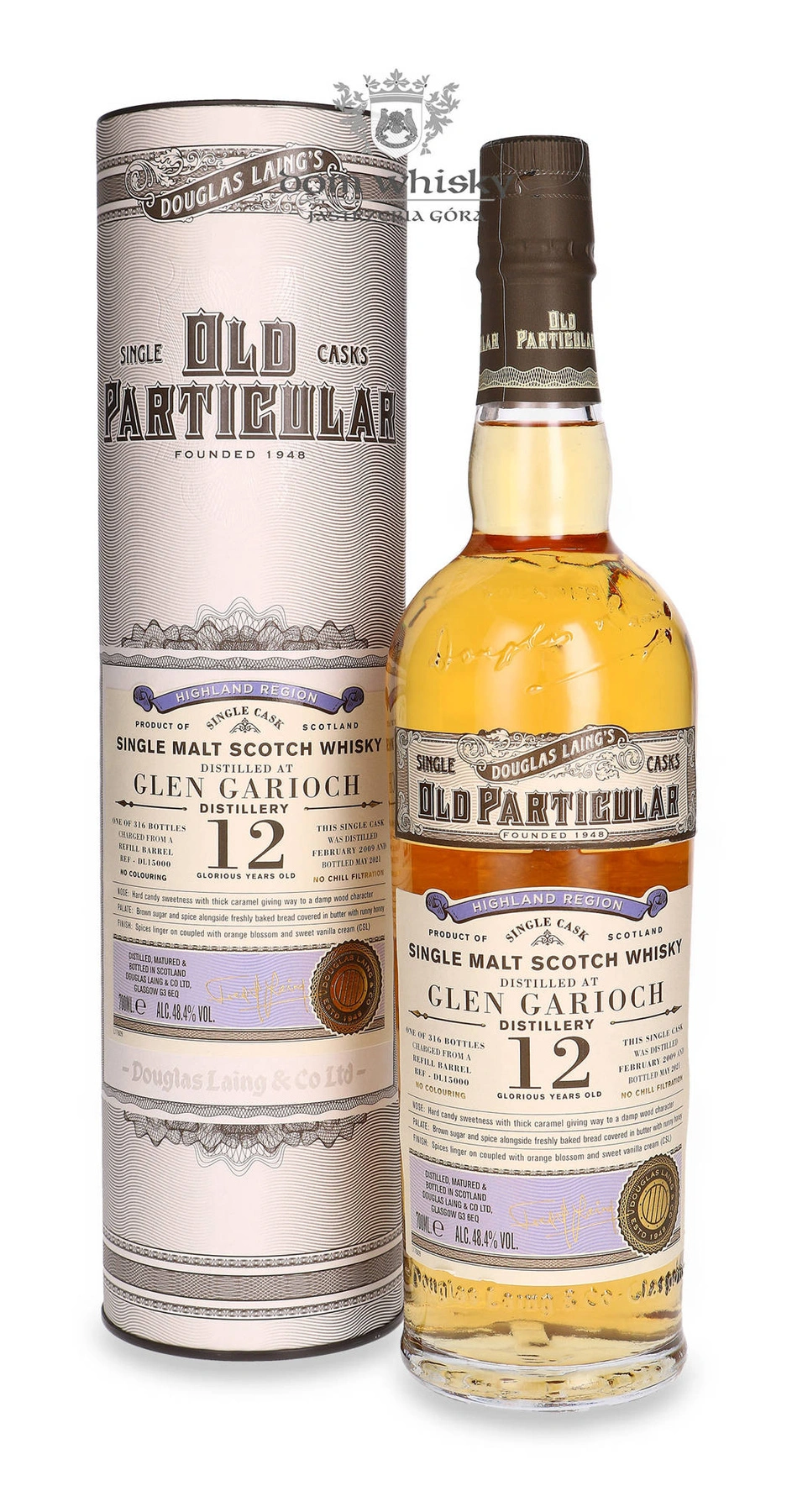 Douglas Laing & Co. 12 YO Glen Garioch (D.2009, B.2021) Douglas Laing’s Old Particular