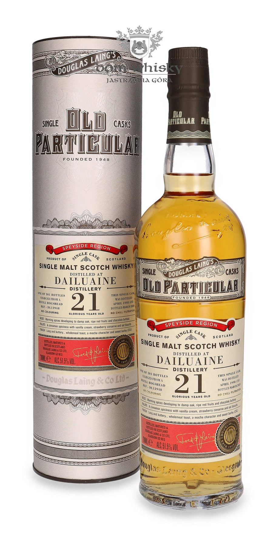 Douglas Laing & Co. 21 YO Dailuaine (D.1998, B.2020) Douglas Laing’s Old Particular