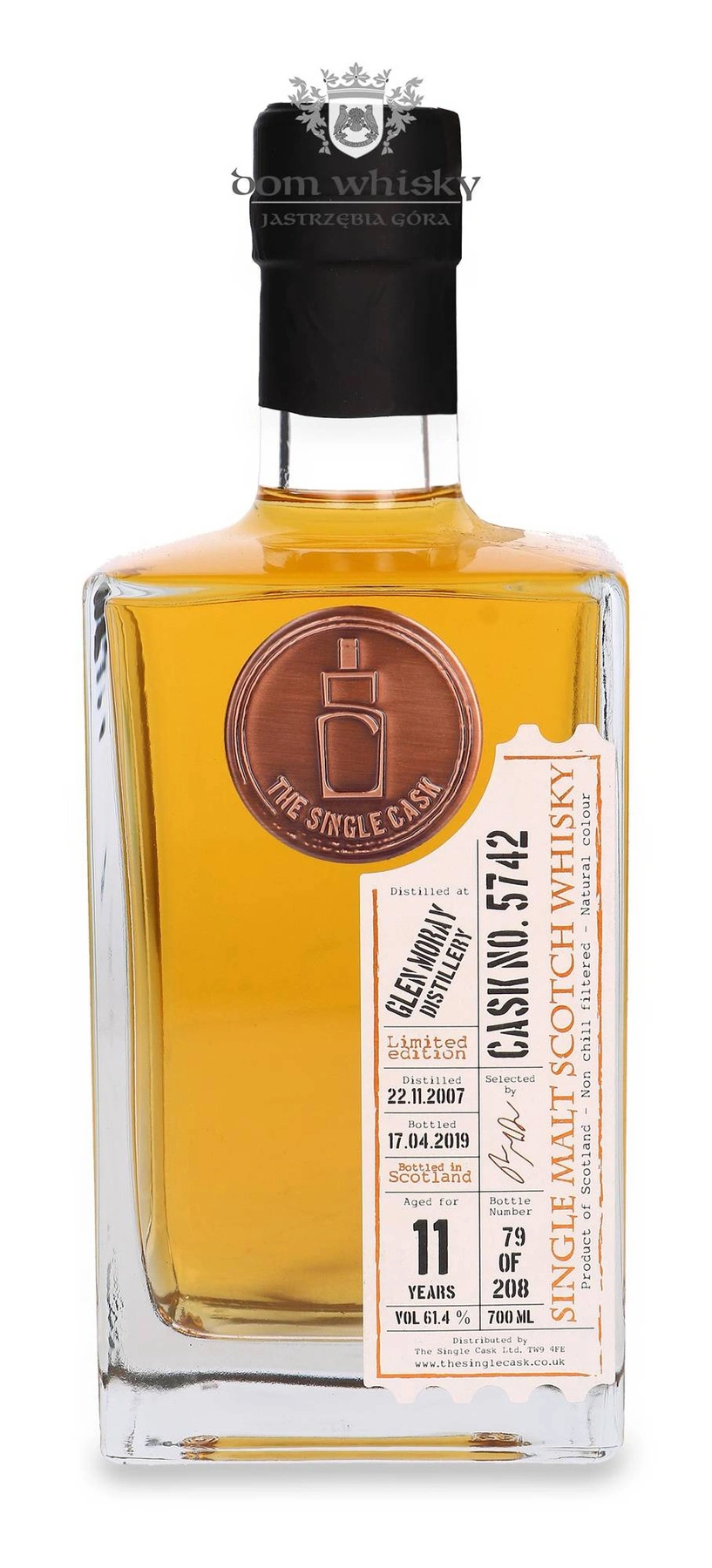 The Single Cask Ltd. 11 YO Glen Moray (D.2007, B.2019) The Single Cask Ltd