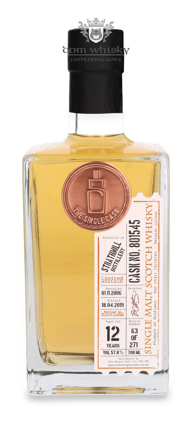 The Single Cask Ltd. 12 YO Strathmill (D.2006, B.2019) The Single Cask Ltd