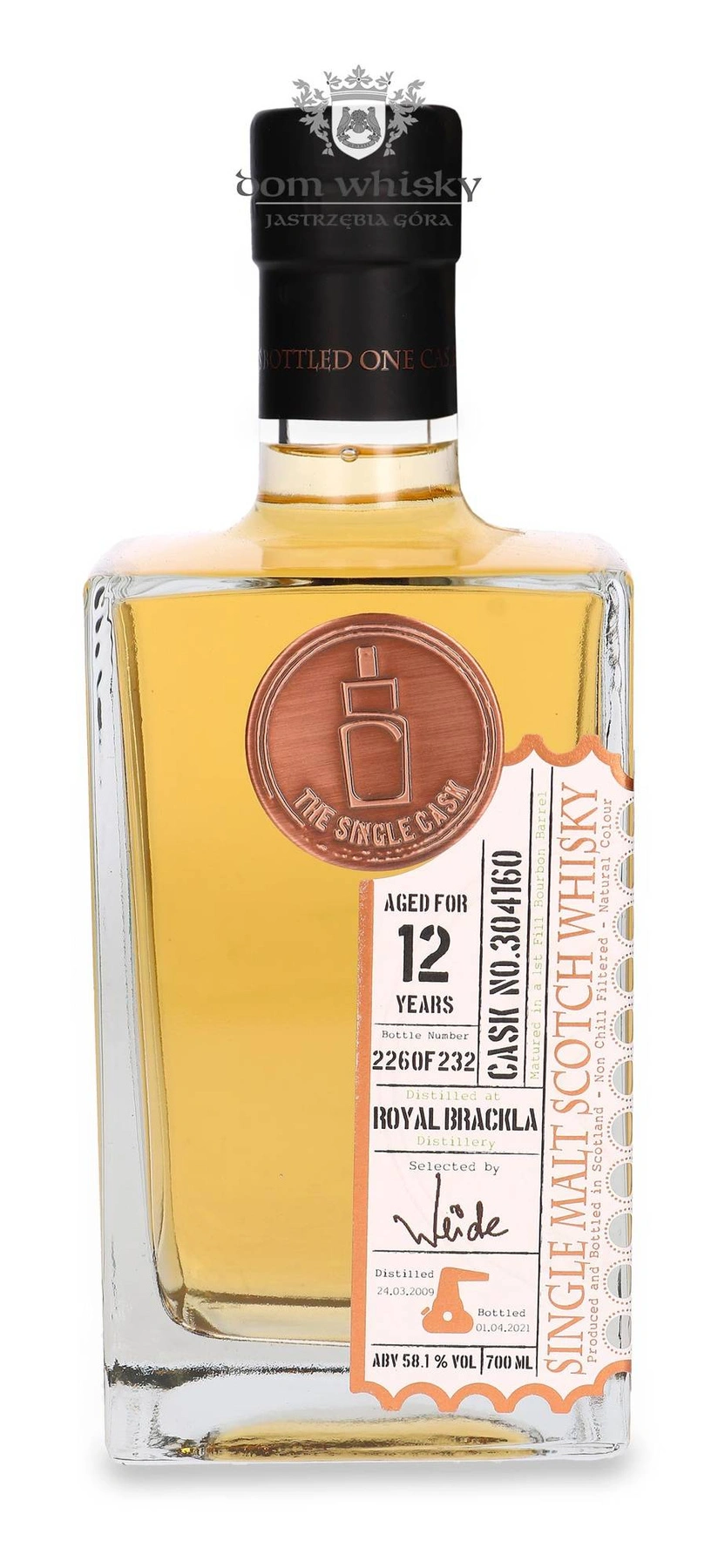 The Single Cask Ltd. 12 YO Royal Brackla (D.2009, B.2021) The Single Cask