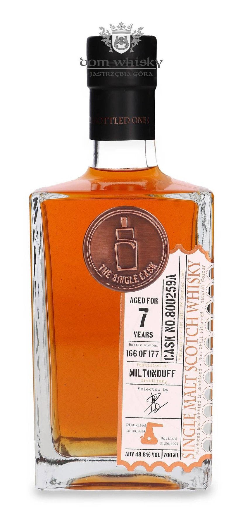 The Single Cask 7 YO Miltonduff (D.2014, B.2021) The Single Cask