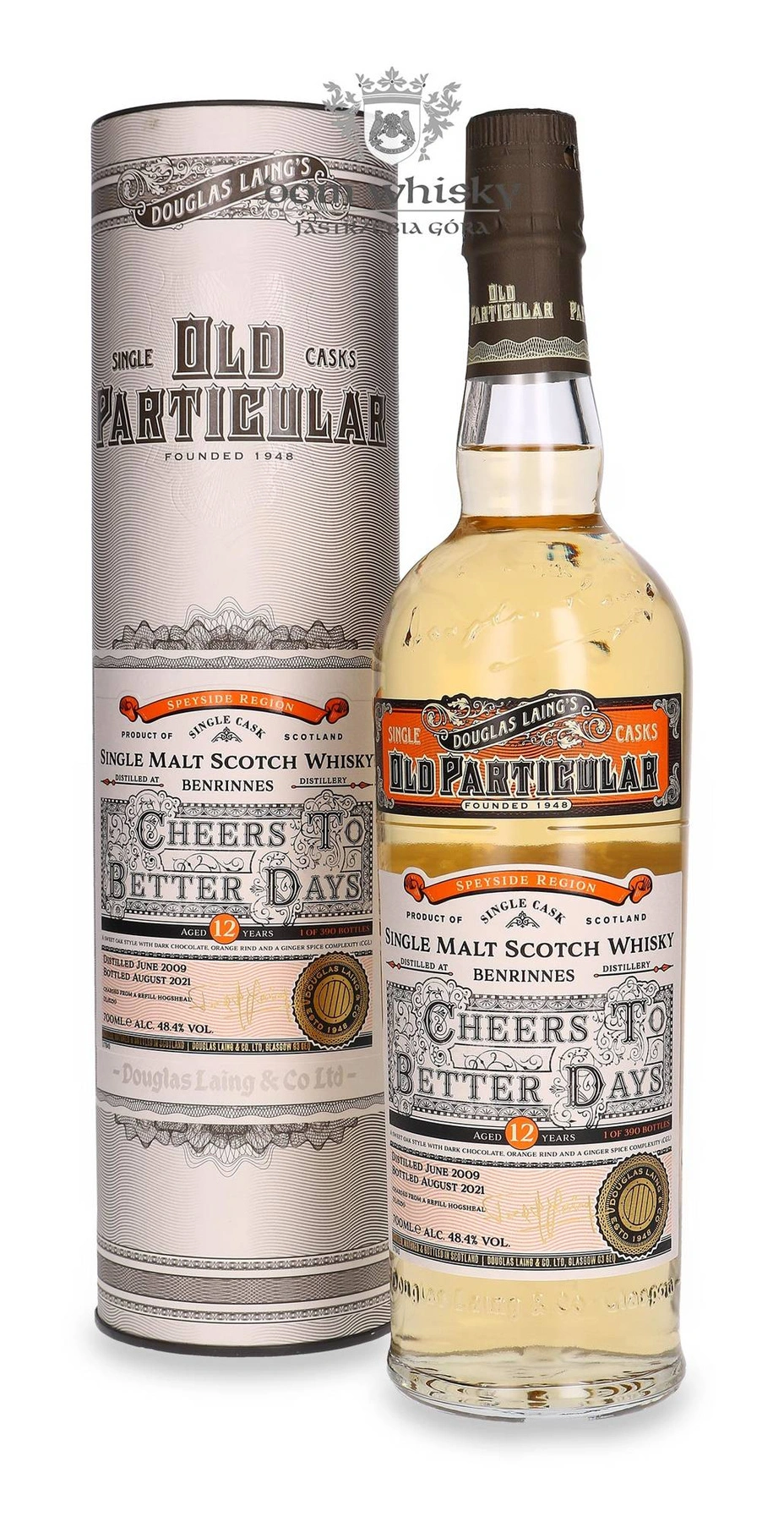 Douglas Laing 12 YO Benrinnes (D.2009, B.2021) Douglas Laing’s Old Particular