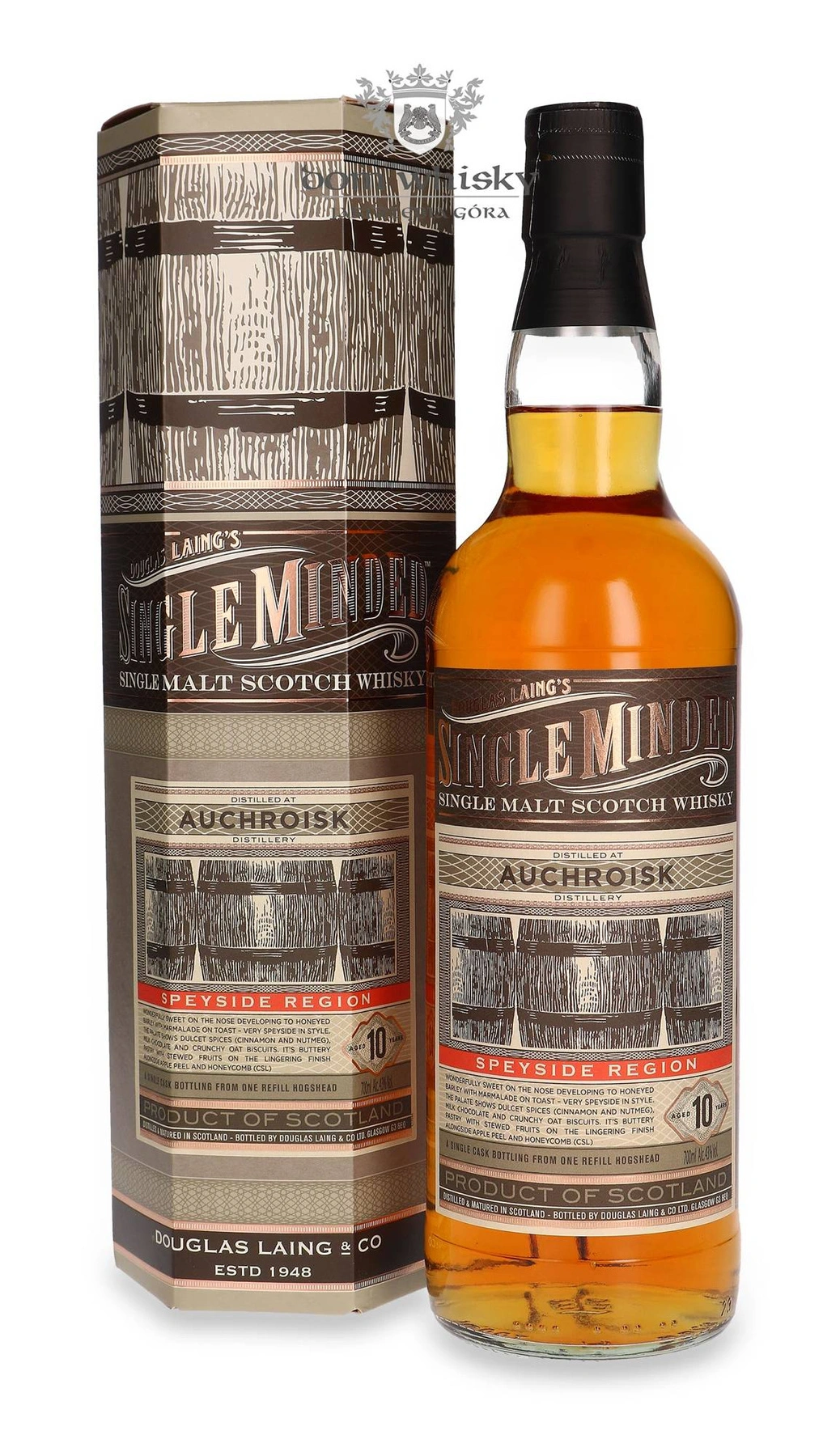 Douglas Laing & Co. 10 YO Auchroisk , Douglas Laing’s Single Minded