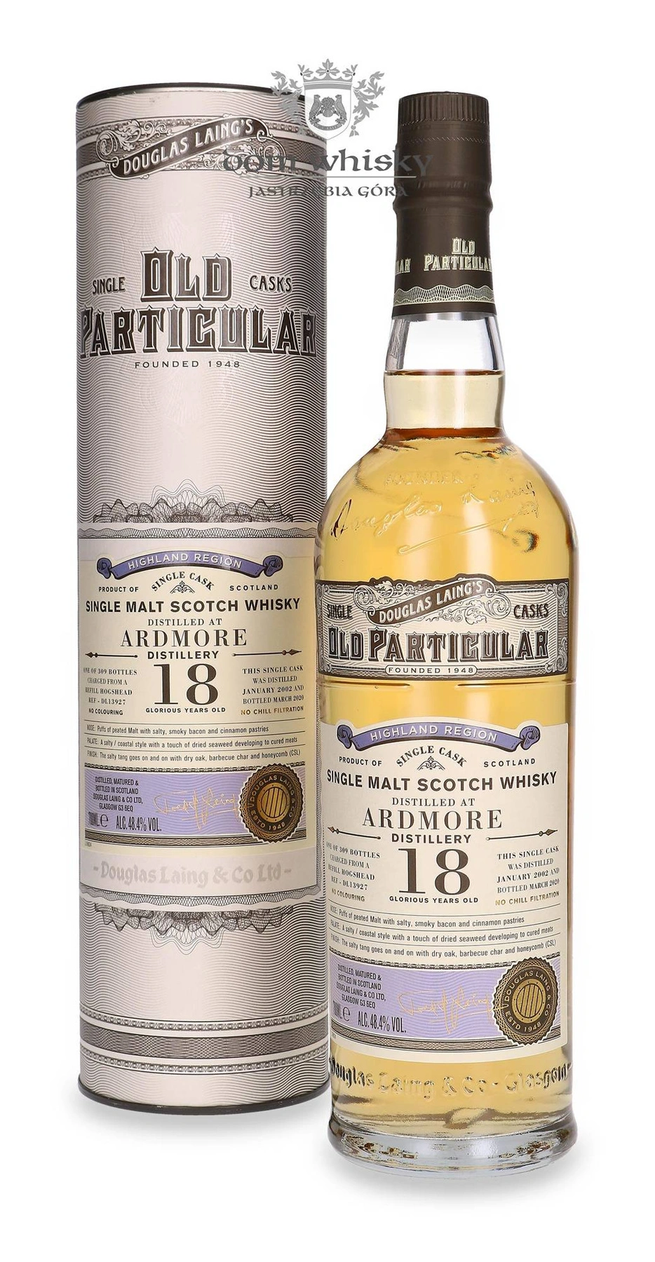Douglas Laing 18 YO Ardmore (D.2002, B.2020) Douglas Laing’s Old Particular
