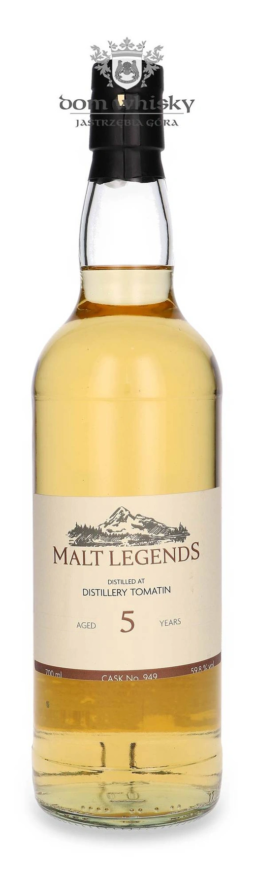 Tomatin 5 YO Malt Legends Cask No.949