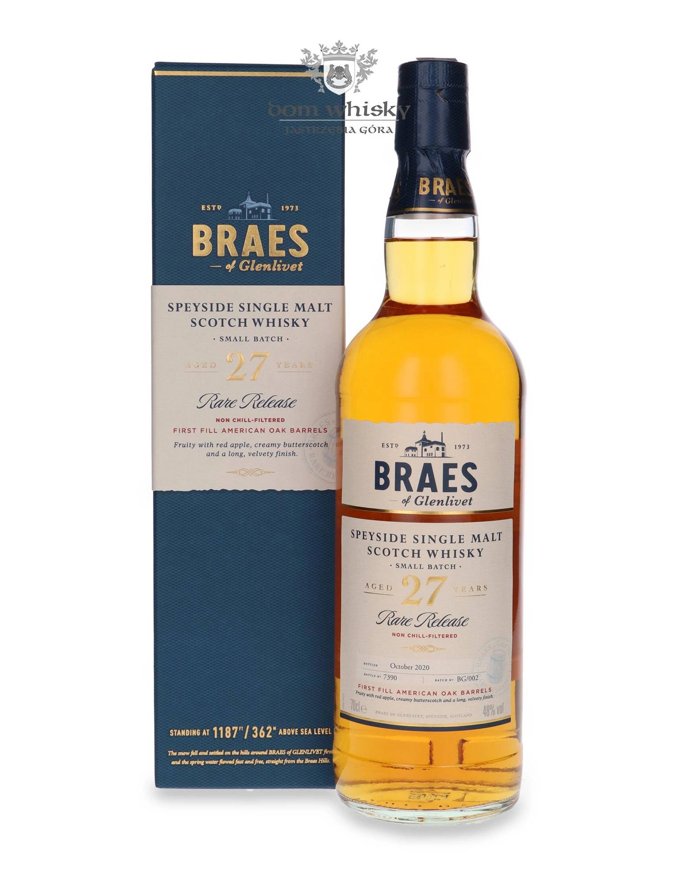 Braeval Distillery 27 YO Braes Of Glenlivet Secret Speyside Collection