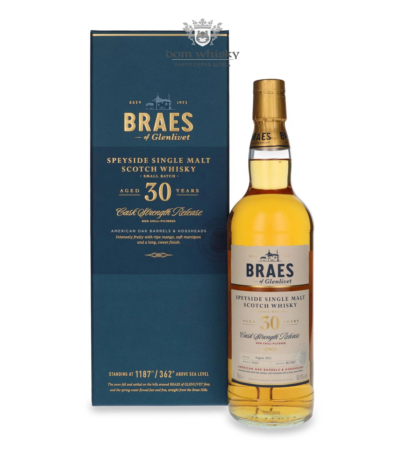 Braes Of Glenlivet 30 YO Secret Speyside Collection Bg