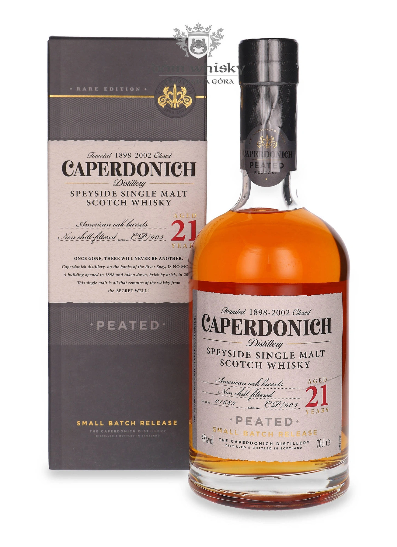 Braeval Distillery 21 YO Caperdonich Peated, Small Batch Release Batch