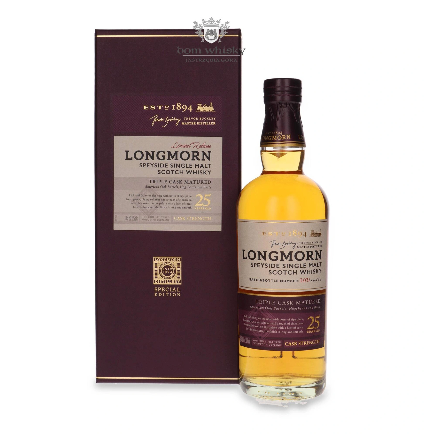 Longmorn 25 YO Triple Cask Matured