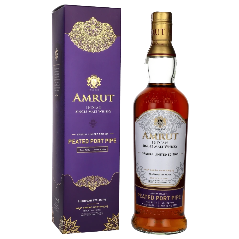 Amrut Peated Port Pipe (D.2014, B.2020) Limited Edition