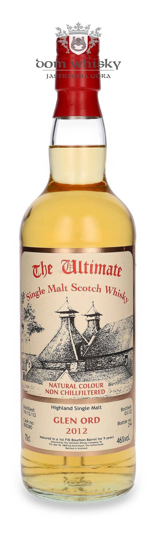 The Ultimate Whisky Co. 9 YO Glen Ord (D.2012, B.2022) The Ultimate